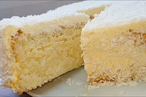 Кокосовый торт - пошаговый рецепт Кокосовый торт - пошаговый рецепт