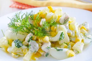 Салат из курицы с ананасом - пошаговый рецепт Салат из курицы с ананасом - пошаговый рецепт