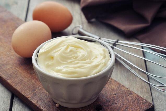 Домашний майонез на яйцах