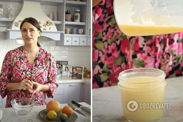 Цитрусовый курд