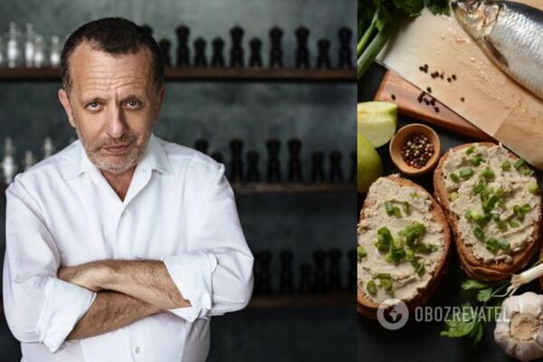 Форшмак по-одесски из селедки