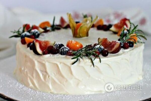 Торт ''Молочна дівчинка''