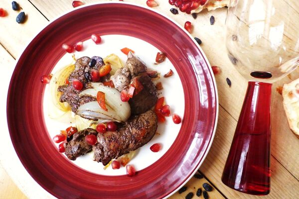 Запеченные телячьи голени