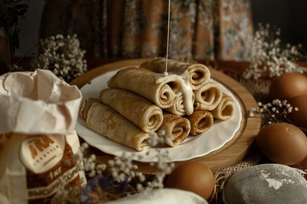 Налистники с творогом в духовке