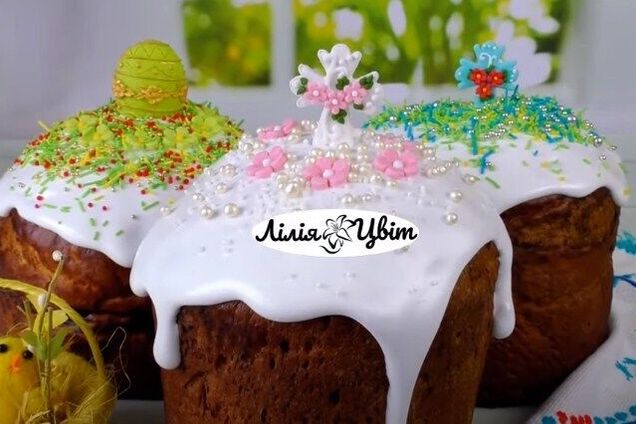 Стойкая глазурь на паску