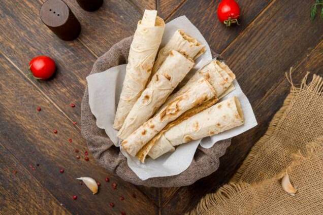 Сирні рулетики з лаваша за 10 хвилин