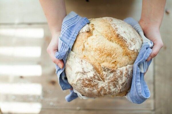 Дрожжевой хлеб на сковороде