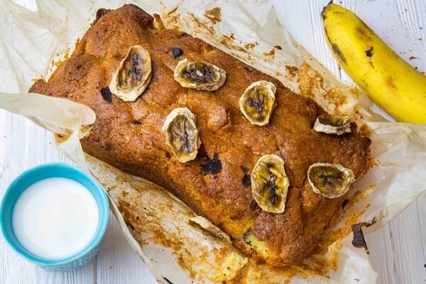 Банановий пиріг до чаю