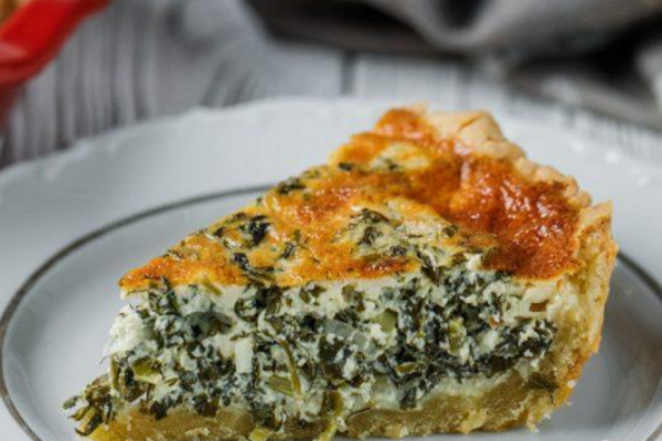 Кіш зі шпинатом