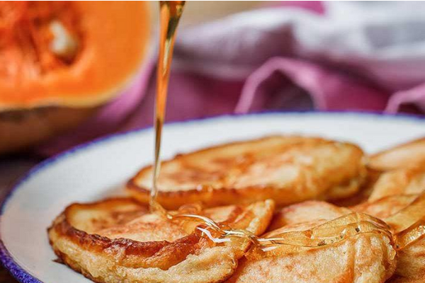 Оладки з гарбузом