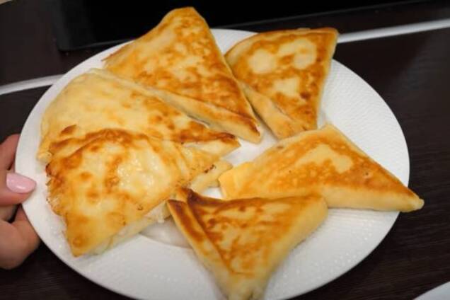 Млинці з курячим фаршем