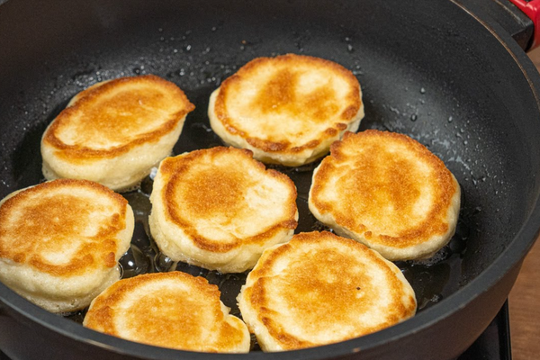 Оладки на кефірі без борошна