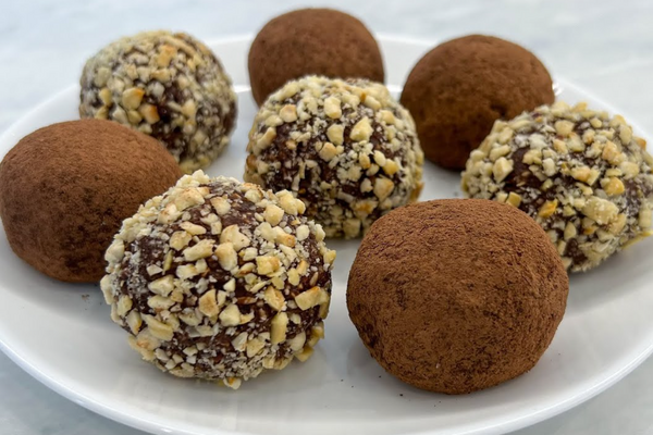 Цукерки з вівсянки і сухофруктів