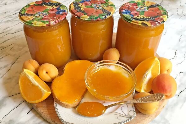 Джем из абрикосов и апельсинов