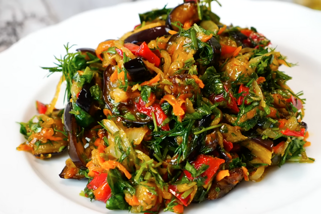 Салат із баклажанів