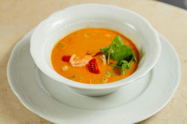 Пряный томатный суп