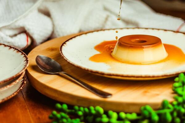 Панакота з гарбуза та апельсинового соку