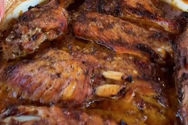 Запечені індичі крильця