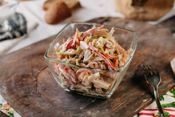 Салат із печінки