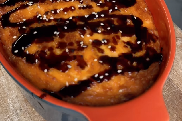 Ленивые суши с крабовыми палочками