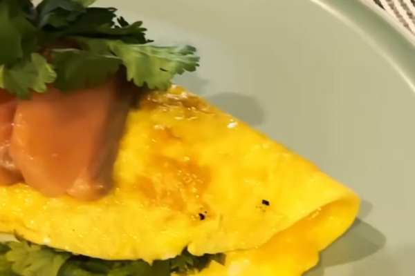 Омлет з рибою