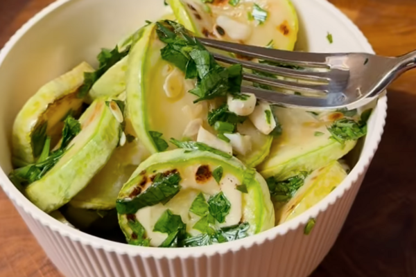 Мариновані смажені кабачки 