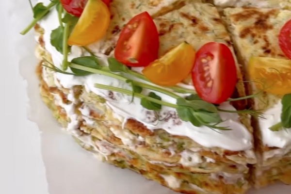 Торт из кабачков