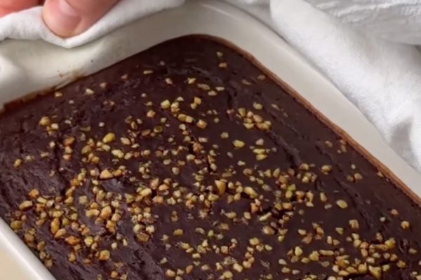 Десерт из овсянки