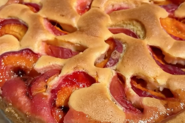 Абрикосова шарлотка