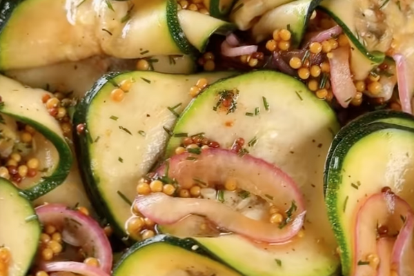 Мариновані кабачки в пакеті