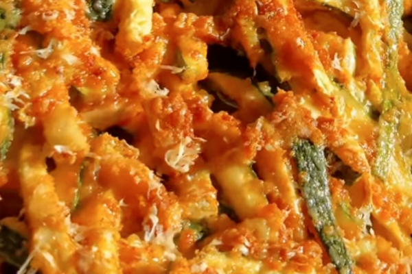 Запечені кабачки з сиром