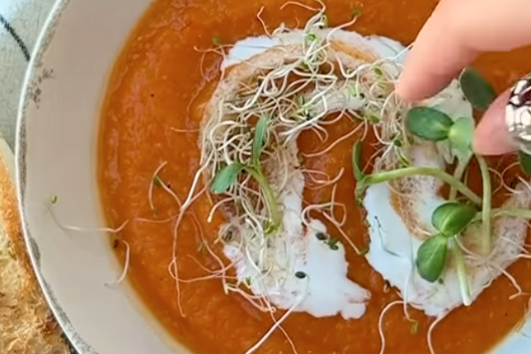 Гарбузовий суп із вершками