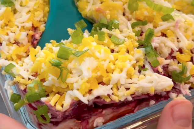 ''Шуба'' з вареними яйцями