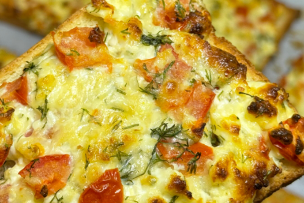 Хрустящие гренки с сыром