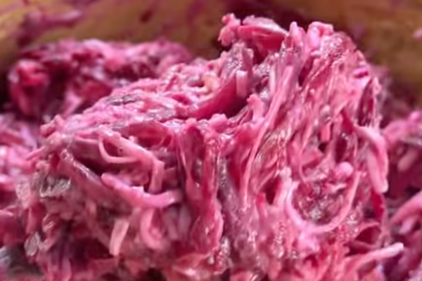 Салат из свеклы с сыром