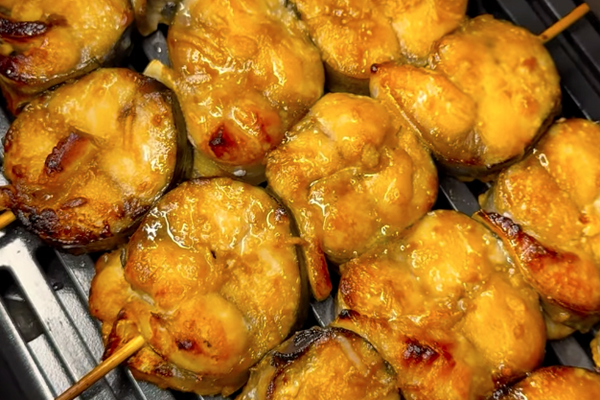 Шашлык из скумбрии