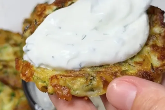 Кабачковые оладьи