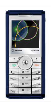 my300X: серия тонких телефонов от Sagem