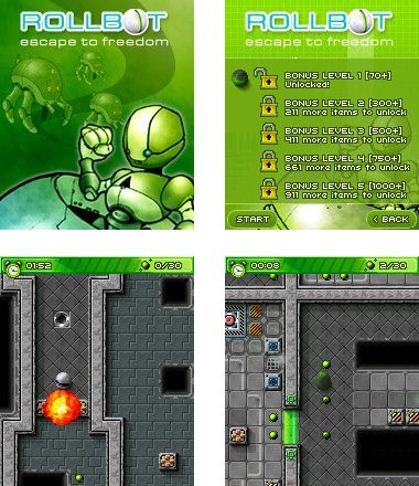Игра RollBot под Series 60: демо-версия уже доступна