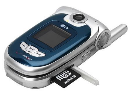 LG VX8100: мультимедийная раскладушка для Verizon