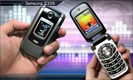 Samsung Z308: новая 3G раскладушка
