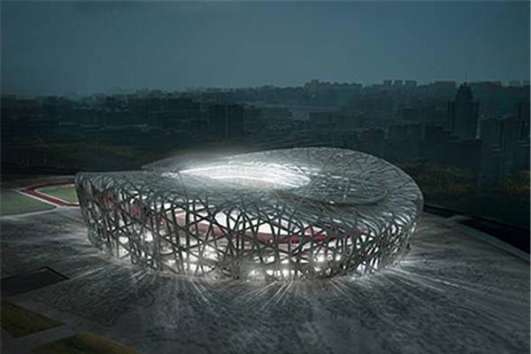 Стадион к Олимпийским играм 2008 в Китае - масштабненько!