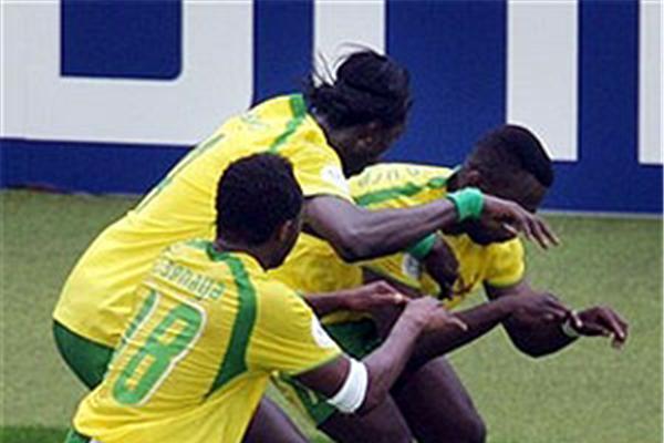 Ритуальные танцы футбольной сборной Того