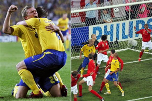 Англия 2-2 Швеция >> Фоторепортаж