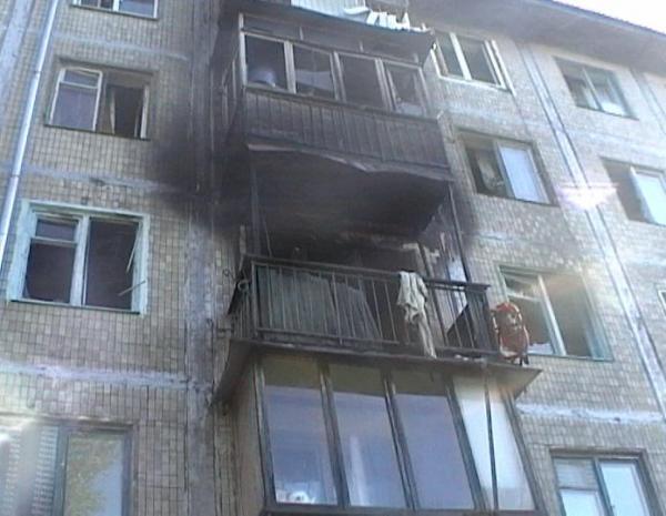 Двое шаловливых ребятишек сожгли квартиру