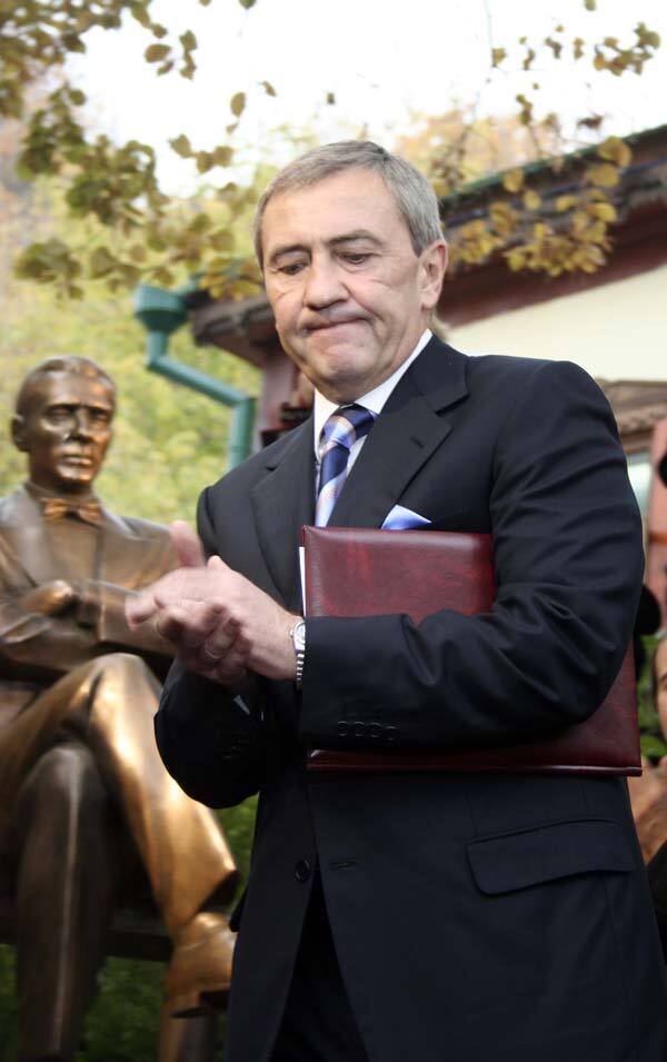 Леонід Черновецький відкрив пам’ятник Булгакову