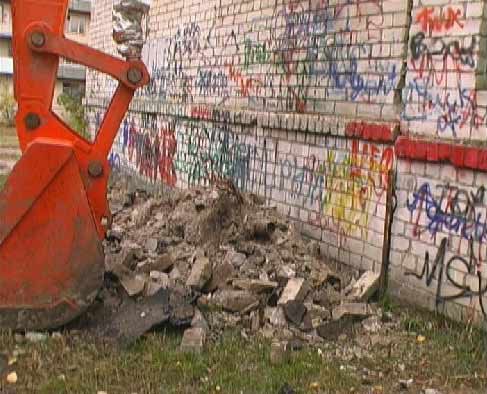 Очередное строительство на многострадальной улице