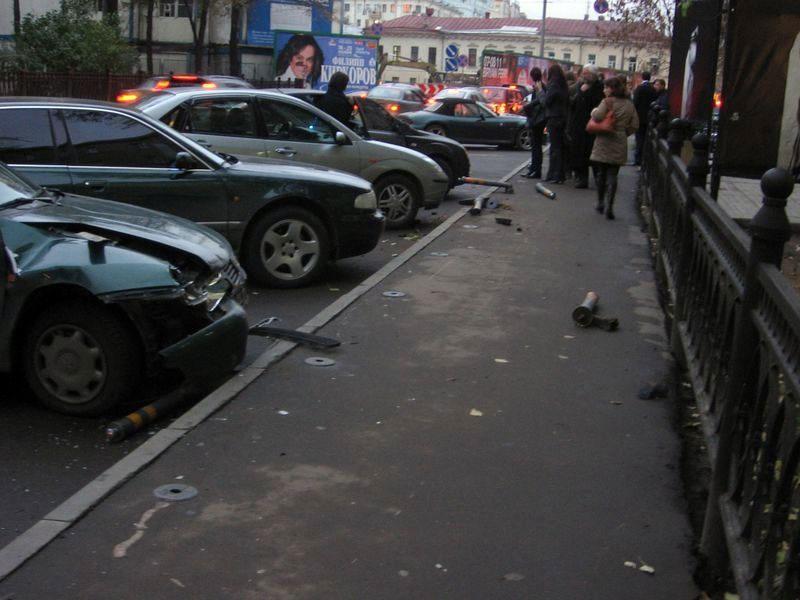 Криминальная Россия! Погоня со стрельбой в центре Москвы!