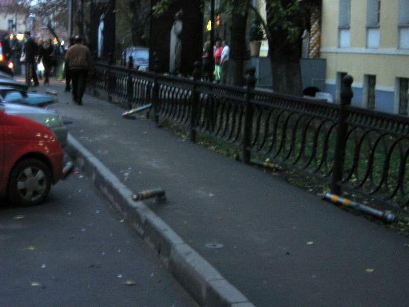 Криминальная Россия! Погоня со стрельбой в центре Москвы!