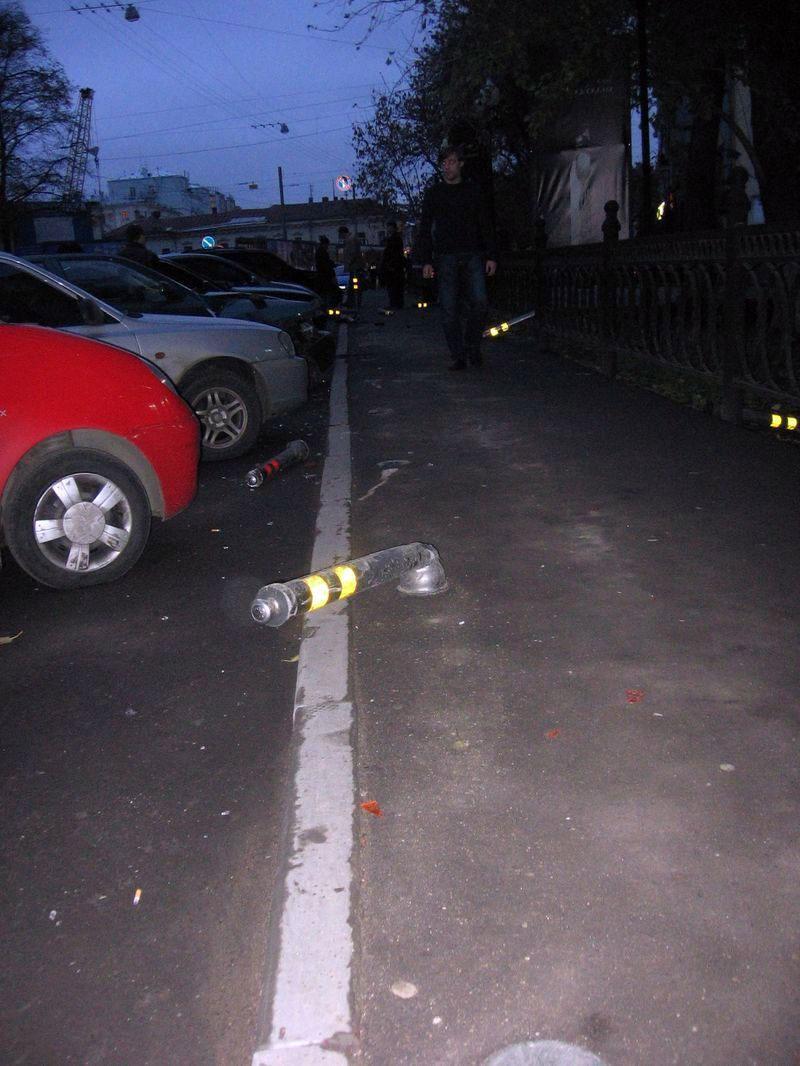 Криминальная Россия! Погоня со стрельбой в центре Москвы!